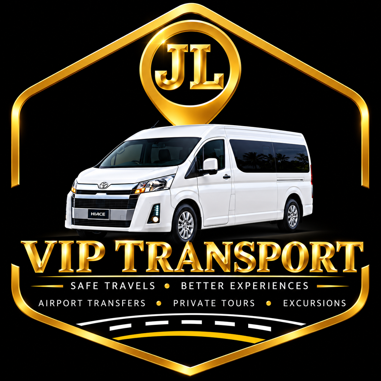 Logo oficial de J&L VIP TRANSPORT